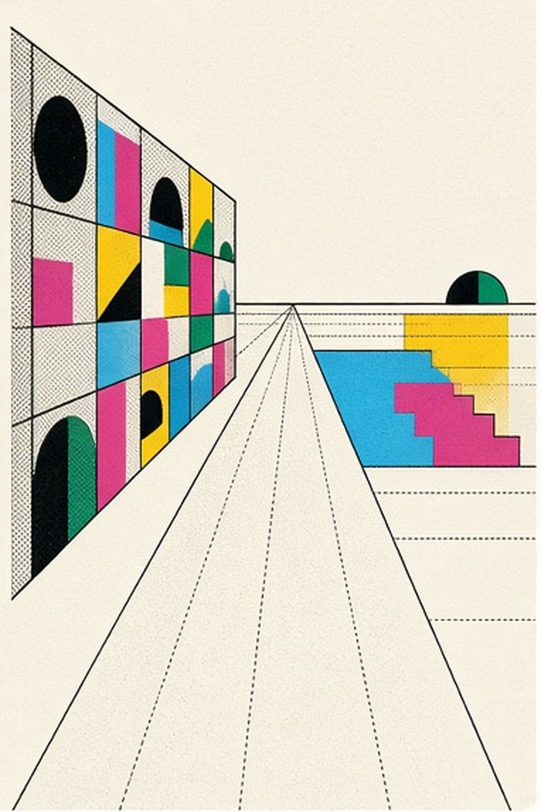 Exit path from a practice wall toward generic current-rules and event destinations